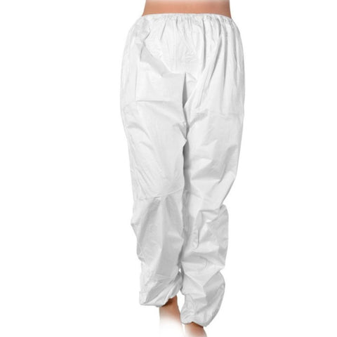 GUAM Hose für Fango Anwendungen waschbar wiederverwendbar Einheitsgröße Vliesstoff Zubehör für Algenfango Behandlungen Abbildung Frontalansicht hohe Taille elastische Bündchen. Naturpräparate Dieterich