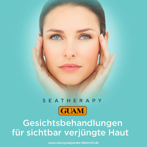GUAM SeaTherapy Botox-Like – Liftingpflege mit Soforteffekt, ganz ohne Injektion.Die GUAM SeaTherapy Botox-Like Pflegelinie wurde entwickelt, um einen „Botox-ähnlichen“ Liftingeffekt zu erzielen – ganz ohne Nadeln. Die Produkte kombinieren modernste dermoaktive Nanosphären-Technologie mit bewährten Anti-Aging-Wirkstoffen wie Hyaluronsäure und dem bioaktiven GUAM-Algenextrakt, bekannt für ihre antioxidativen & feuchtigkeitsspendenden Eigenschaften. Ziel ist eine sichtbare Minderung von Falten.