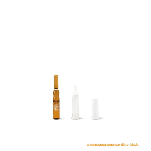 GUAM SeaTherapy Botox-Like Lifting Effect 10 Ampullen x 2 ml
Abbildung einer Ampulle und des Applikators - Naturpräparate Dieterich