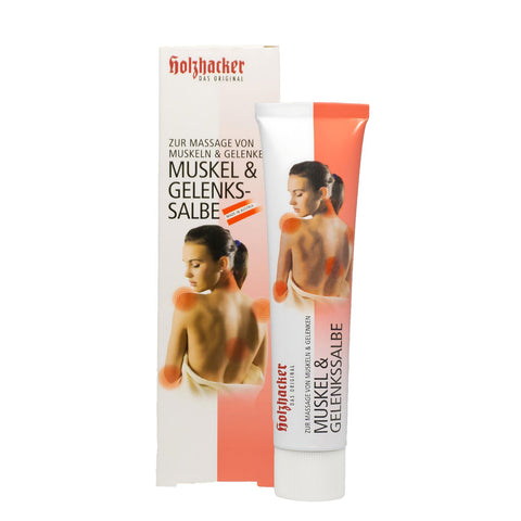 Holzhacker Muskel & Gelenksalbe in 75 ml Tube und Umkarton | Naturpräparate Dieterich