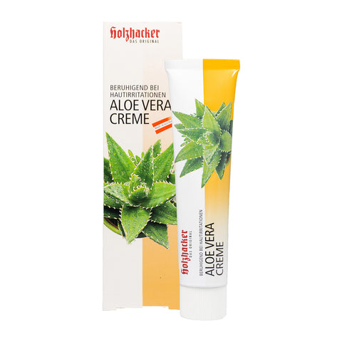 Holzhacker Aloe Vera Creme 75 ml Tube mit Umkarton | Naturpräparate Dieterich