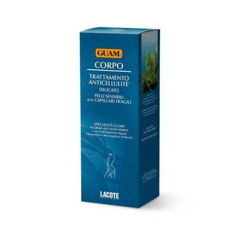 GUAM CORPO Creme für empfindliche Haut, Besenreiser, Wasseransammlungen 200 ml