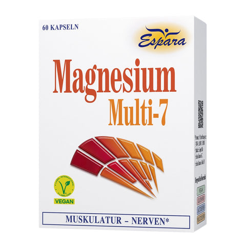 Espara Magnesium Multi-7 Kapseln 60 Kps.
