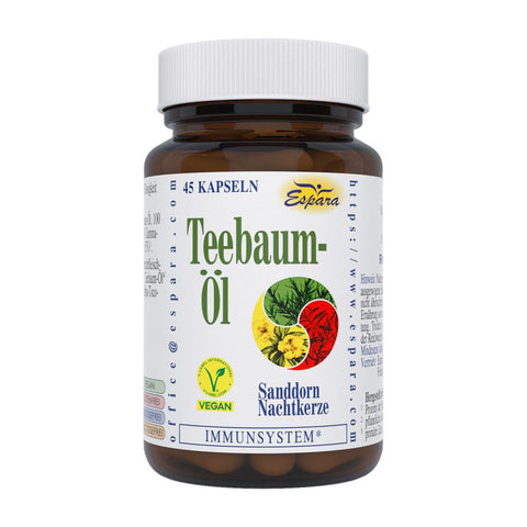Espara Teebaum-Öl Kapseln eihrauch Kapseln 45 Kps.