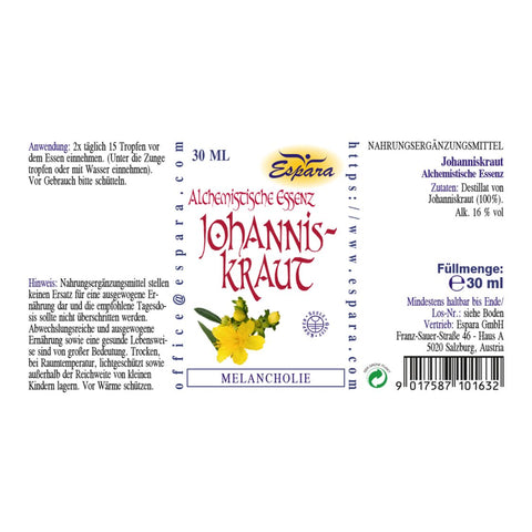 Espara Johanniskraut Alchemistische Essenz 30 ml
