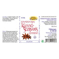 Espara Kümmel-Sternanis Compositum Alchemistische Essenz 30 ml, Rücketikett mit Anwendung 2x täglich 15 Tropfen, Destillaten von Sternanis 20 %, Kümmel 20 %, Koriander 20 %, Kamille 20 %, Karotte 20 %, Alkoholgehalt 16 %, vegane Nahrungsergänzung für Magen Darm Wohlbefinden, Blähungsneigung und Verdauungskomfort. | Naturpräparate Dieterich