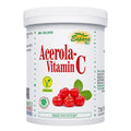 Espara Acerola Vitamin C Pulver 100 Gramm weiße Dose mit großem roten Acerola Vitamin C Schriftzug veganes glutenfreies laktosefreies Bio Acerolapulver natürliches Vitamin C aus kontrolliert biologischem Anbau fruchtiger Geschmack Acerolakirschen Abbildung Immunsystem Unterstützung | Naturpräparate Dieterich