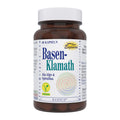 Espara Basen Klamath 60 Kapseln braunes Glas mit weißem Etikett Afa Alge Spirulina farbige Spirale vegan V Label Produkt zur Ergänzung mineralstoffreicher basischer Ernährung und Förderung eines ausgeglichenen Säure Basen Haushalts | Naturpräparate Dieterich