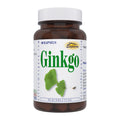 Espara Ginkgo 60 Kapseln Durchblutung zeigt eine braune Dose mit weißem Etikett, grünem Ginkgo-Schriftzug und einer Illustration der charakteristischen Ginkgoblätter. Die veganen Kapseln enthalten standardisierten Ginkgo-biloba-Extrakt zur Unterstützung der Mikrozirkulation und geistigen Leistungsfähigkeit, ideal für Konzentration, Gedächtnis und gesunde Durchblutung. | Naturpräparate Dieterich