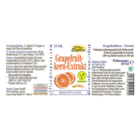 Espara Grapefruitkern-Extrakt 25 ml