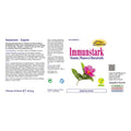Espara Immunstark 60 Kapseln mit detaillierten Angaben mit detaillierten Angaben zu Inhaltsstoffen wie Vitamin C, Ingwerwurzel-Extrakt, Cistus-Extrakt, Kapuzinerkresse-Extrakt und Vitamin D3 zur Unterstützung des Immunsystems. Sichtbar sind die Anwendungsempfehlung, Nährwerte, vegane Kennzeichnung, Hinweise zur täglichen Einnahme zur Stärkung der Abwehrkräfte. Immunformel für ganzheitliche Unterstützung des körpereigenen Schutzsystems. | Naturpräparate Dieterich