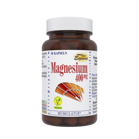 Espara Magnesium 400 mg Kapseln 50 Ksp.