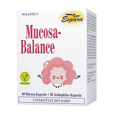 Espara Mucosa-Balance Kapseln: 60 Mucosa + 30 Acidophilus Kapseln