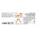 Espara NADH 15 mg Kapseln mit Co-Enzym Q10 und Carnitin hochdosiertes Premium-Nahrungsergänzungsmittel zur Unterstützung der Energieproduktion, Zellenergie und mitochondrialen Funktion. Abgebildet ist die komplette Verpackungsaußenfläche mit Verzehrempfehlung, Inhaltsstoffen, vegan-, glutenfrei-, lactosefrei- und fructosefrei-Siegeln sowie Nährwertangaben und Qualitätskennzeichnungen auf weißem Hintergrund. | Naturpräparate Dieterich