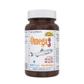 Espara Omega-3 Kapseln 60 Kapseln hochdosiertes Fischöl mit 400 mg EPA und 300 mg DHA pro Tagesdosis im braunen Vorratsglas mit weißem Etikett und Fischabbildung Nahrungsergänzung für Herz Kreislauf Gehirn und Sehkraft frei von Gluten Laktose und Fructose nachhaltiges Golden Omega Fischöl. Naturpräparate Dieterich