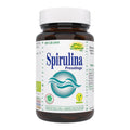 Espara Spirulina BIO Presslinge 100 g, Braunglasdose mit Schraubdeckel und Etikett Spirulina Presslinge, Bio Mikroalge aus kontrolliert biologischem Anbau zur täglichen Ergänzung mit pflanzlichem Eiweiß, Chlorophyll, Carotinoiden und Phycocyanin, unterstützt Immunsystem, Abwehrkräfte, Stoffwechsel, Fitness und Wohlbefinden, geeignet für vegane Ernährung im deutschsprachigen Raum. | Naturpräparate Dieterich