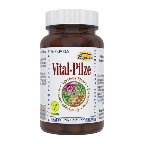 Espara Vital-Pilze Kapseln 50 Kps.