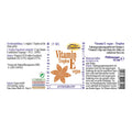 Espara Vitamin E Tropfen vegan 15 ml – Nahrungsergänzung mit natürlichem Vitamin E (18 I.E.) zur antioxidativen Zellschutz-Unterstützung und zum Erhalt gesunder Zellen; Angaben zu Zutaten (Vitamin E-Öl, Sojaöl, Arganöl), vegan, glutenfrei, laktosefrei, fructosefrei, Verzehrempfehlung und Nährwerten; Abbildung der Verpackungsrückseite mit Hinweisen und Kontakt Espara GmbH. | Naturpräparate Dieterich