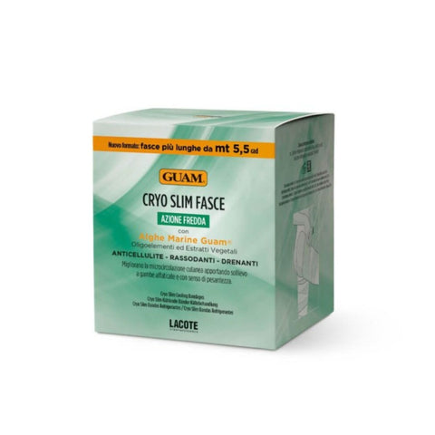 GUAM Cryo Slim Anti-Cellulite Bandagen gegen müde und schwere Beine - 2 Stück