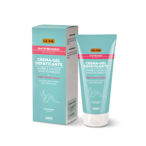 GUAM Inthenso Effect kühlendes Creme-Gel für schwere Beine & Knöchel 150 ml