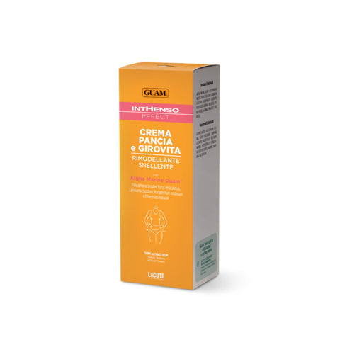 GUAM Inthenso Effect straffende & modellierende Creme für Bauch und Taille 200 ml