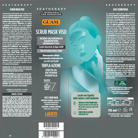 GUAM SEATHERAPY 3in1 Hyaluron Detox Peeling Maske 75 ml