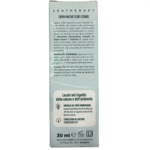 GUAM Seatherapy gegen dunkle Hautflecken für Gesicht, Hals, Dekolleté und Hände 30 ml