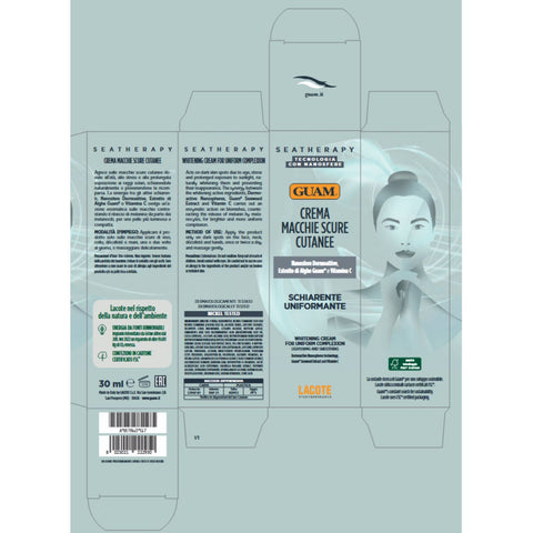 GUAM Seatherapy gegen dunkle Hautflecken für Gesicht, Hals, Dekolleté und Hände 30 ml