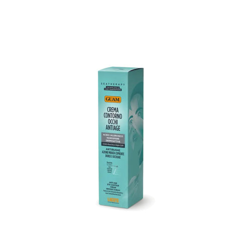 GUAM Seatherapy Augenkonturcreme 15 ml Tube mit Hyaluronsäure und GUAM Algenextrakt - Packung | Naturpräparate Dieterich