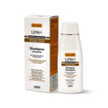 GUAM UPKer Shampoo bei Schuppen und fettigem Haar 200 ml, Flasche mit Umkarton vor weißem Hintergrund | Naturpräparate Dieterich