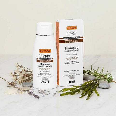 GUAM UPKer Shampoo für gefärbtes Haar und Strähnen 200 ml