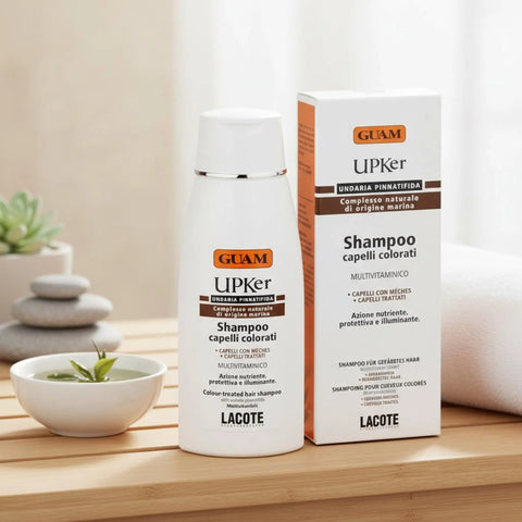 GUAM UPKer Shampoo für gefärbtes Haar und Strähnen 200 ml