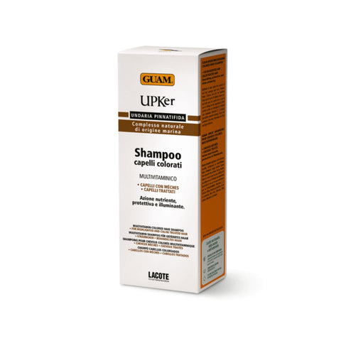 GUAM UPKer Shampoo für gefärbtes Haar und Strähnen 200 ml