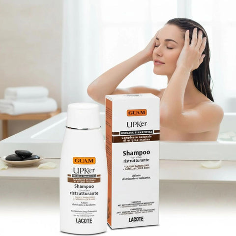 GUAM UPKer Shampoo für trockenes und strapaziertes Haar 200 ml
