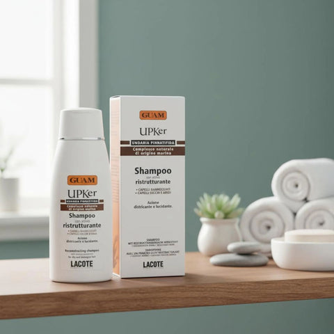 GUAM UPKer Shampoo für trockenes und strapaziertes Haar 200 ml