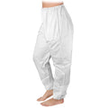 GUAM Hose für Fango Anwendungen waschbar wiederverwendbar Einheitsgröße Vliesstoff Zubehör für Algenfango Behandlungen Abbildung Seitenansicht hohe Taille elastische Bündchen. Naturpräparate Dieterich