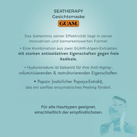 GUAM Seatherapy Enzym-Peeling Nacht mit Hyaluron 75 ml