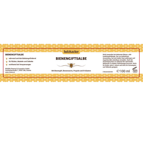 Holzhacker Bienengiftsalbe 100 ml