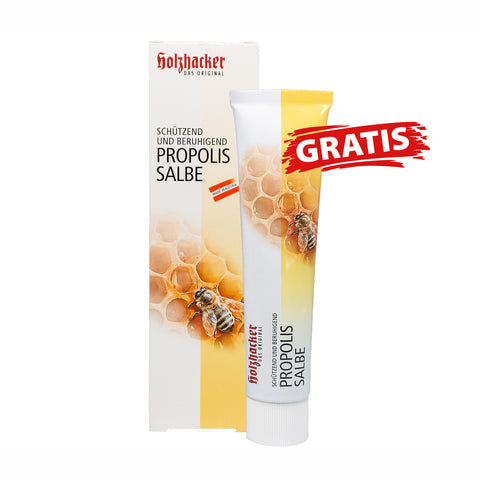 Holzhacker Propolis Salbe 75 ml Tube gratis im Set | Naturpräparate Dieterich