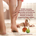 Riviera Venen Lotion 250 ml Flasche mit Extrakten aus Rosskastanie & rotem Weinlaub. Pflege für müde, strapazierte Beine | Naturpräparate Dieterich