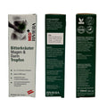 Riviera MED+ Bitterkräuter Tropfen 50 ml – Verpackung mit Anwendungsempfehlung, Zutatenliste und Produkthinweisen, hergestellt in Österreich nach pharmazeutischen Qualitätsstandards. Naturpräparate Dieterich