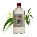 Holzhacker Sauna Aufguss-Öl Eukalyptus 1000 ml Kunststoff-Flasche- Mit seinem kraftvollen, erfrischenden Aroma schafft es eine Atmosphäre von Klarheit und befreitem Durchatmen in der Sauna | Naturpräparate Dieterich