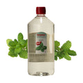 Holzhacker Sauna Aufguss-Öl Minze 1000 ml Kunststoff-Flasche - Entspannung pur: Belebendes Minzöl für Sauna, Spa und Raumduft! | Naturpräparate Dieterich