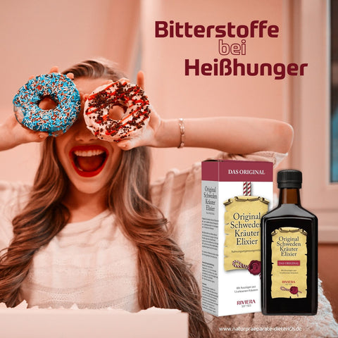 Original Schweden Kräuter Elixier -Bitterstoffe bei Heißhunger. Verdauung & Gewicht: regen Produktion von Verdauungssäften an, unterstützen Leber & Galle, verbessern Fettverdauung, natürliche Essbremse uvm. | Naturpräparate Dieterich