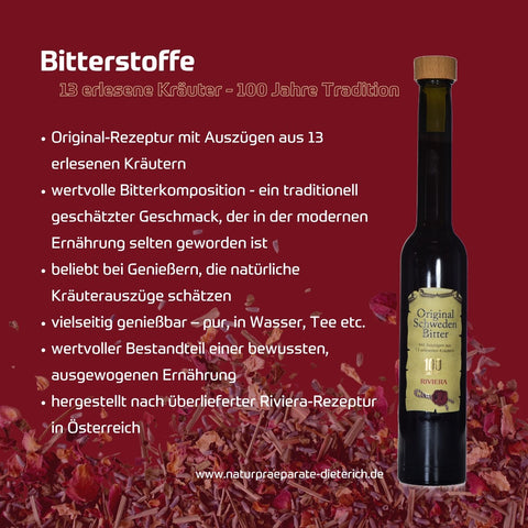 Riviera Original Schwedenbitter 200 ml Geschenkflasche