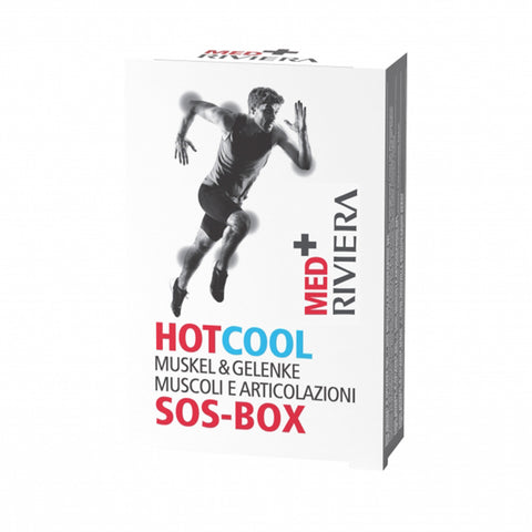 Riviera MED+ HOTCOOL Muskel & Gelenke SOS Box | Naturpräparate Dieterich